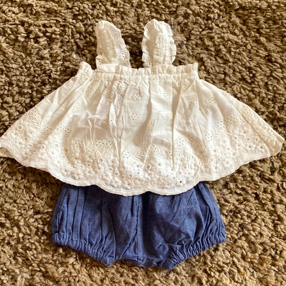 New Tahari eyelet tank and bloomer set 👑 - Picture 2 of 9